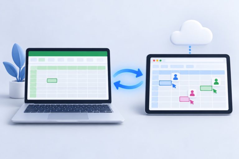 Excel или Google Таблицы: что выбрать и в чём разница