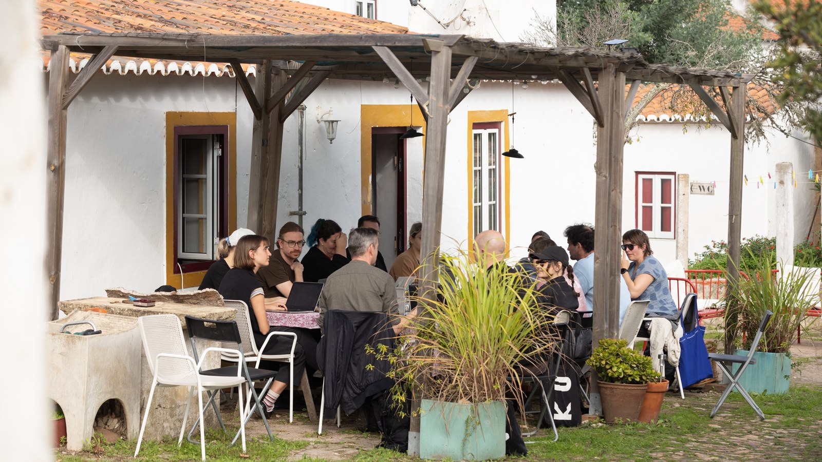 Двор Cultivamos Cultura в Сан-Луише. Фото: Cultivamos Cultura