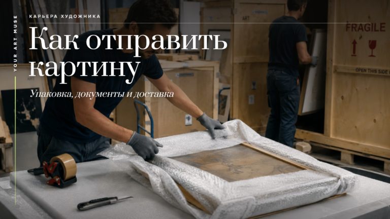 Как отправить картину в другой город: упаковка, документы и выбор перевозчика